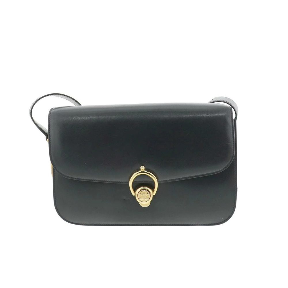 CELINE Shoulder Bag Messenger Navy Blue